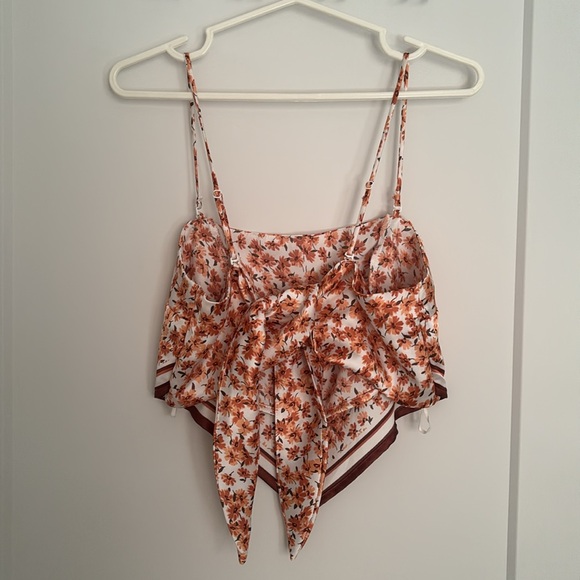 Floral Scarf Top - Picture 2 of 2